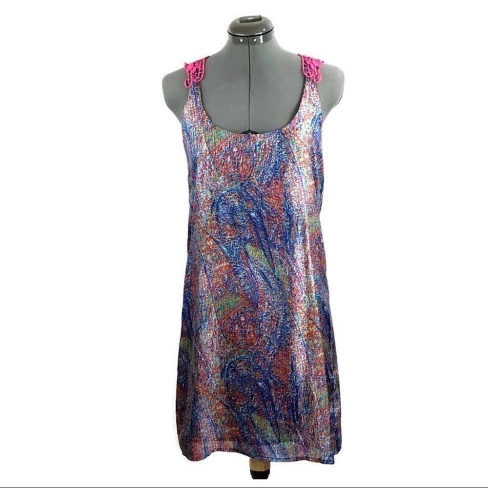 SUGARLIPS Sexy Sun Dress with Cut Out Lace Back. Size S NWT!